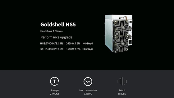 Aperto de mão de Goldshell HS 5.4th
