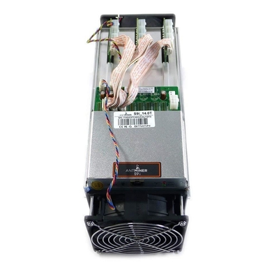 SE modelo 16o/17o de Antminer S9 de Bitmain que mina o algoritmo Sha-256 com um Hashrate máximo de 16th/S