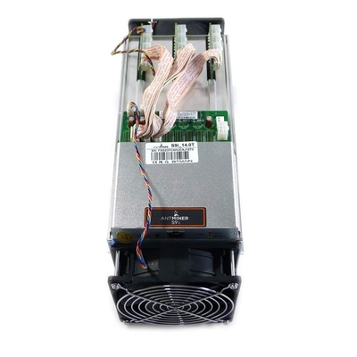 SE modelo 16o/17o de Antminer S9 de Bitmain que mina o algoritmo Sha-256 com um Hashrate máximo de 16th/S
